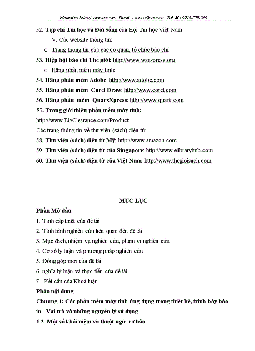 image for page Khả năng ứng dụng các phần mềm máy tính trong thiết kế trình bày báo in ở nước ta hiện nay