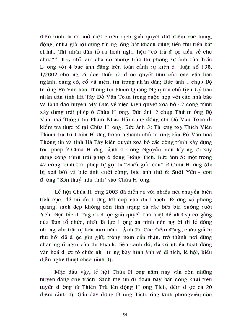 image for page Báo chí trong việc bảo vệ phát huy những giá trị truyền thống tốt đẹp và chống tiêu cực trong lễ hội chùa hương
