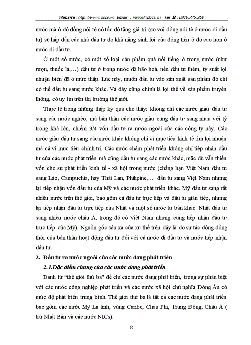 image for page Tình hình đầu tư ra nước ngoài của các doanh nghiệp Việt Nam trong thời gian qua