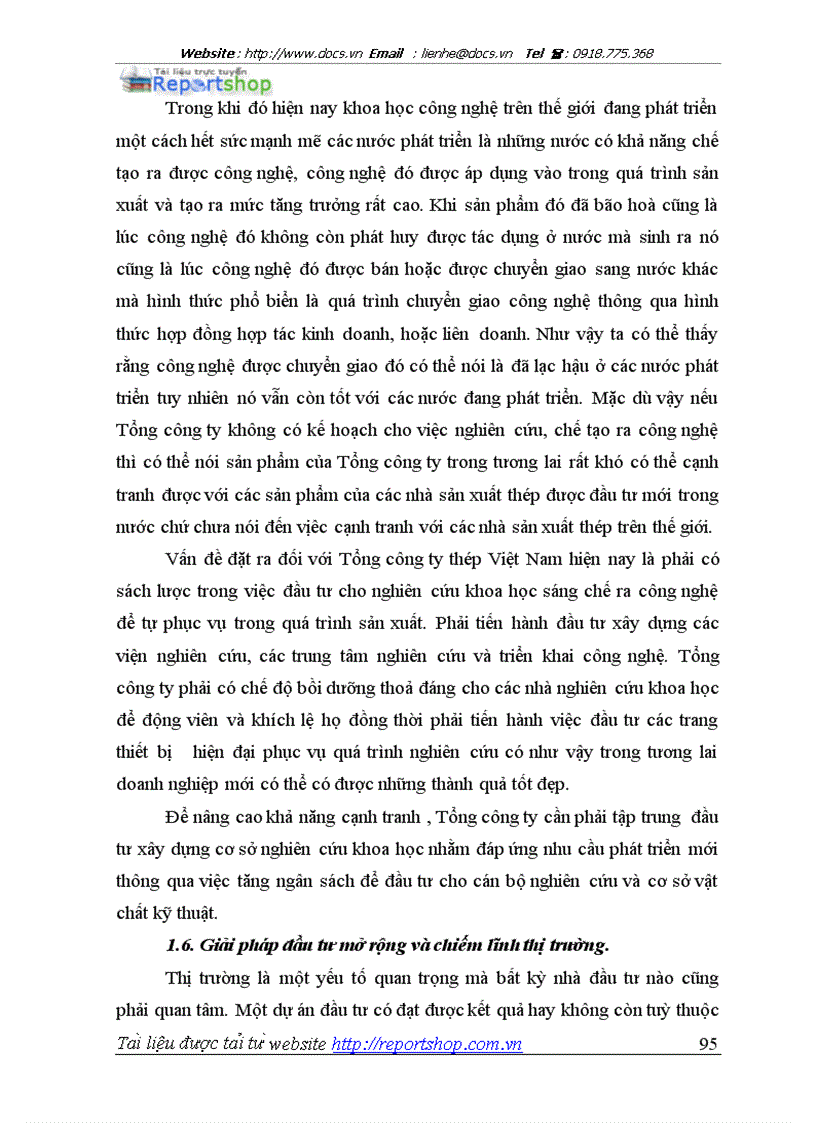 image for page Đầu tư nâng cao khả năng cạnh tranh của Tổng công ty thép Việt Nam