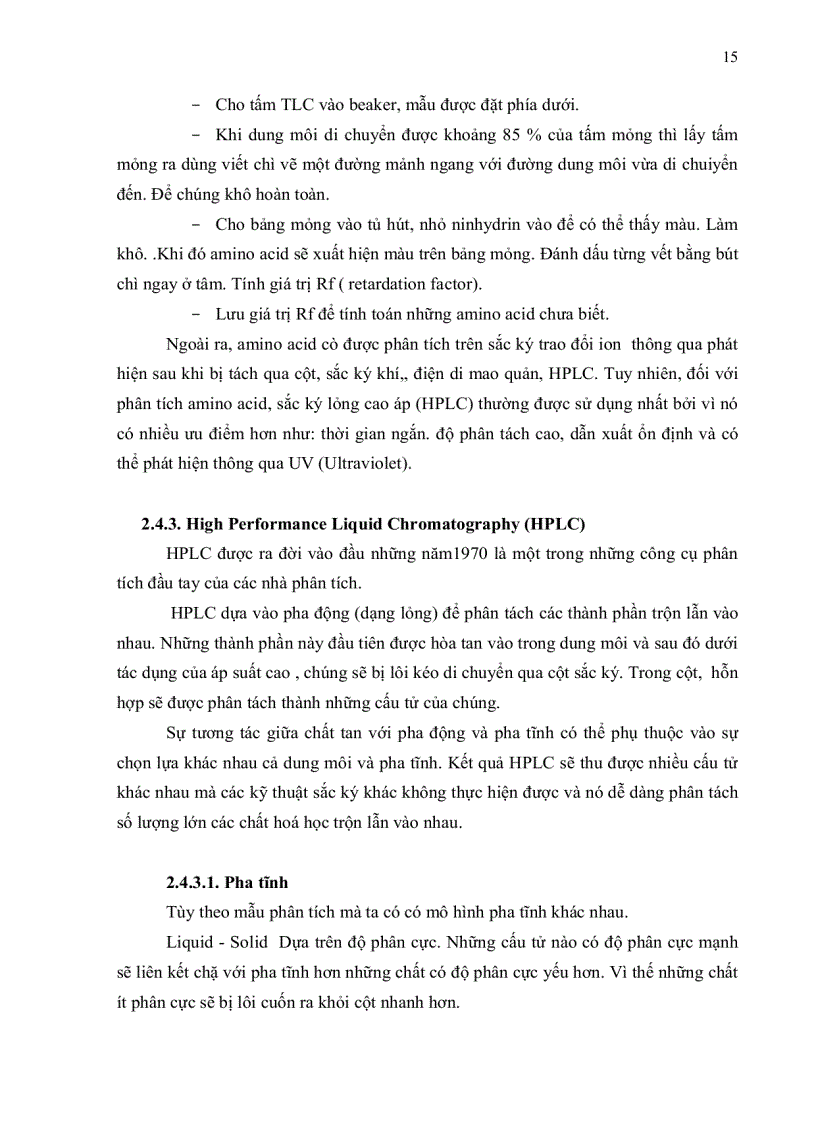 image for page Nuôi trồng và xác định thành phẩn amino acid của một số loài nấm bào ngư bằng kỹ thuật sắc ký lỏng cao áp hplc