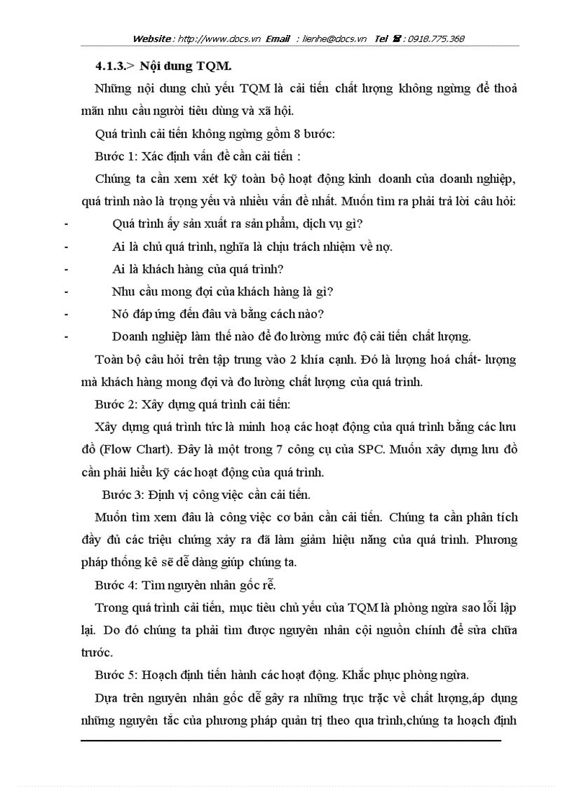image for page Một số kiến nghị nhằn hoàn thiện chất lượng dịch vụ và tiến tới áp dụng hệ thống TQM tại công ty khách sạn du lịch Kim Liên