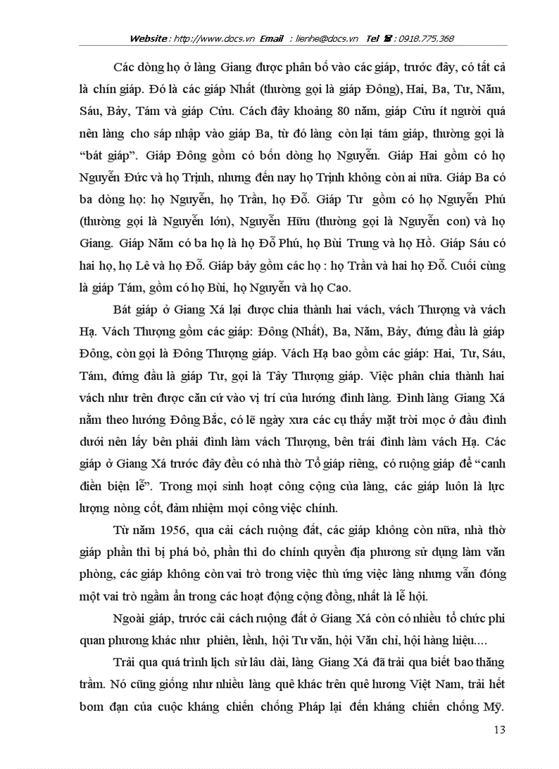 image for page Tổng quan về lễ hội làng Giang Xá