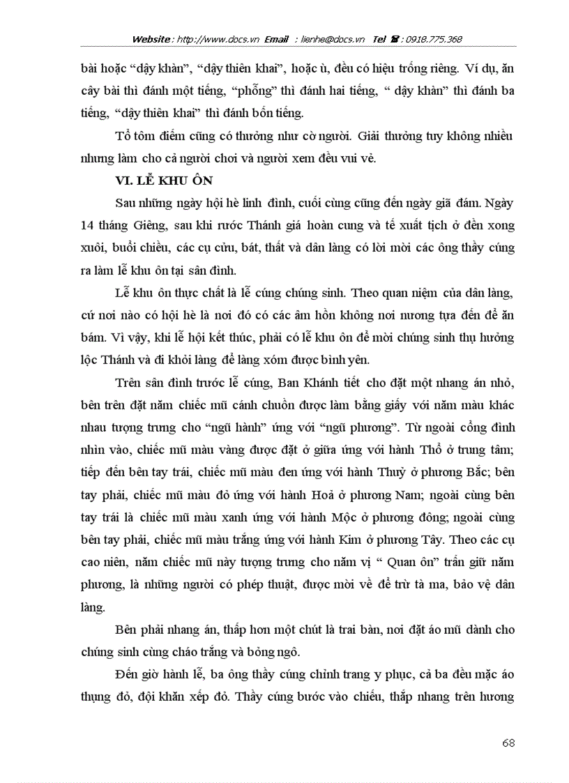 image for page Tổng quan về lễ hội làng Giang Xá