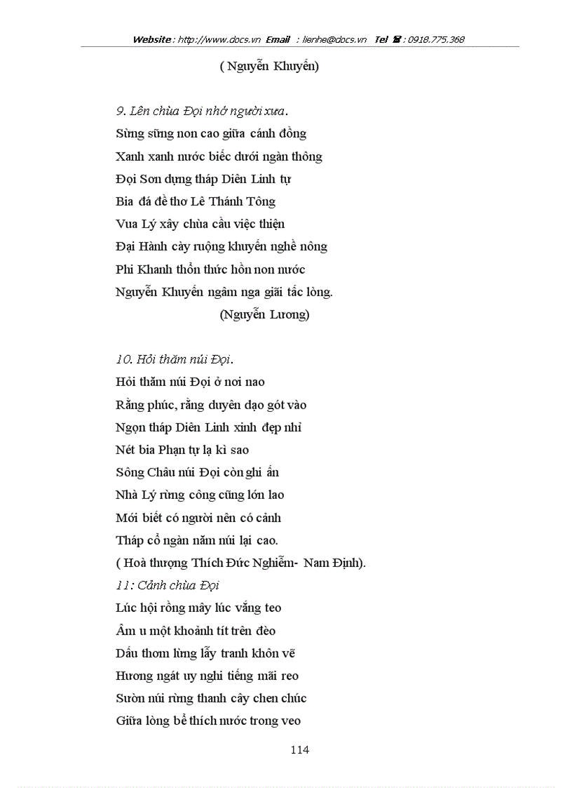 image for page Lễ hội chùa đọi