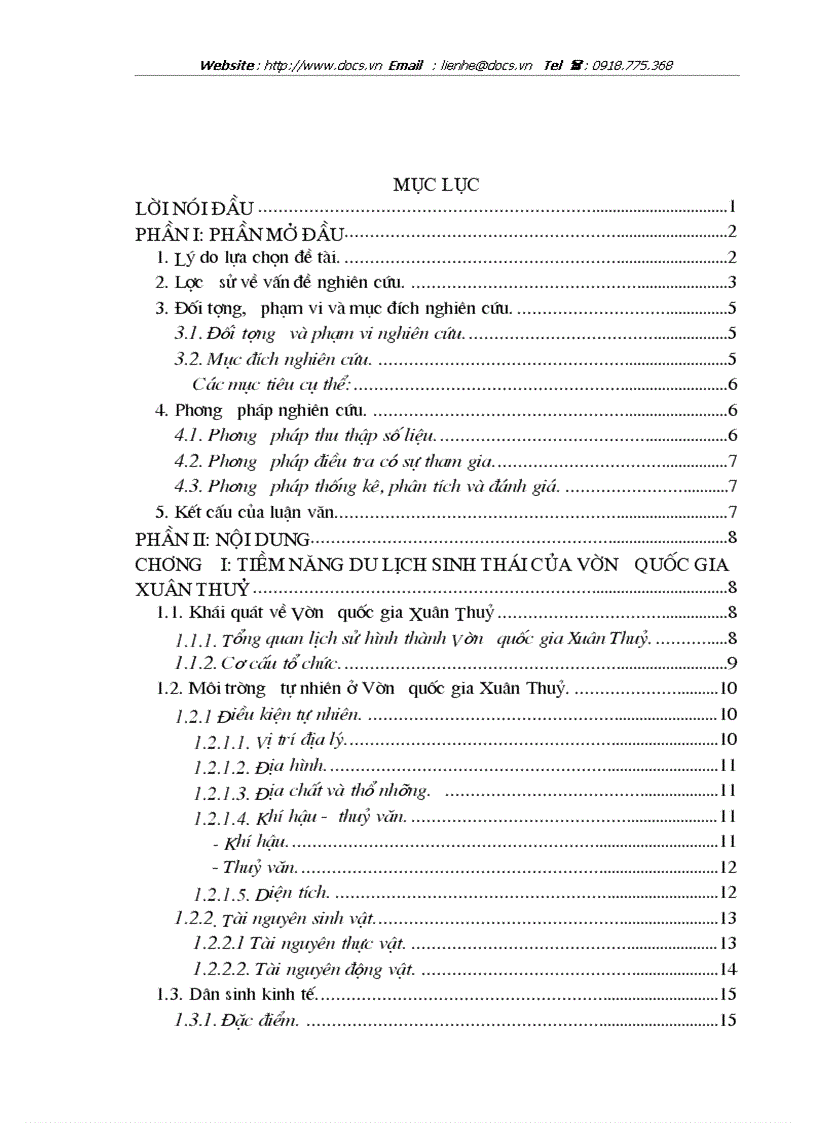 image for page Bước đầu nghiên cứu ảnh hưởng của hoạt động du lịch đến môi trường tự nhiên ở Vườn quốc gia Xuân Thuỷ Nam Định