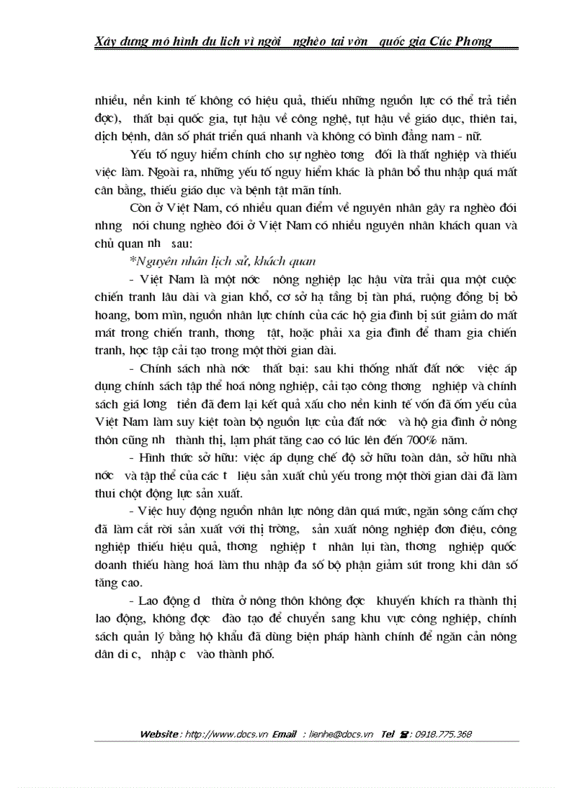 image for page Mô hình du lịch vì người nghèo tại vườn quốc gia Cúc Phương