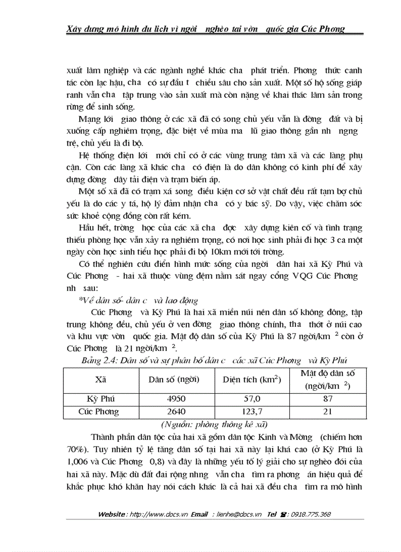 image for page Mô hình du lịch vì người nghèo tại vườn quốc gia Cúc Phương