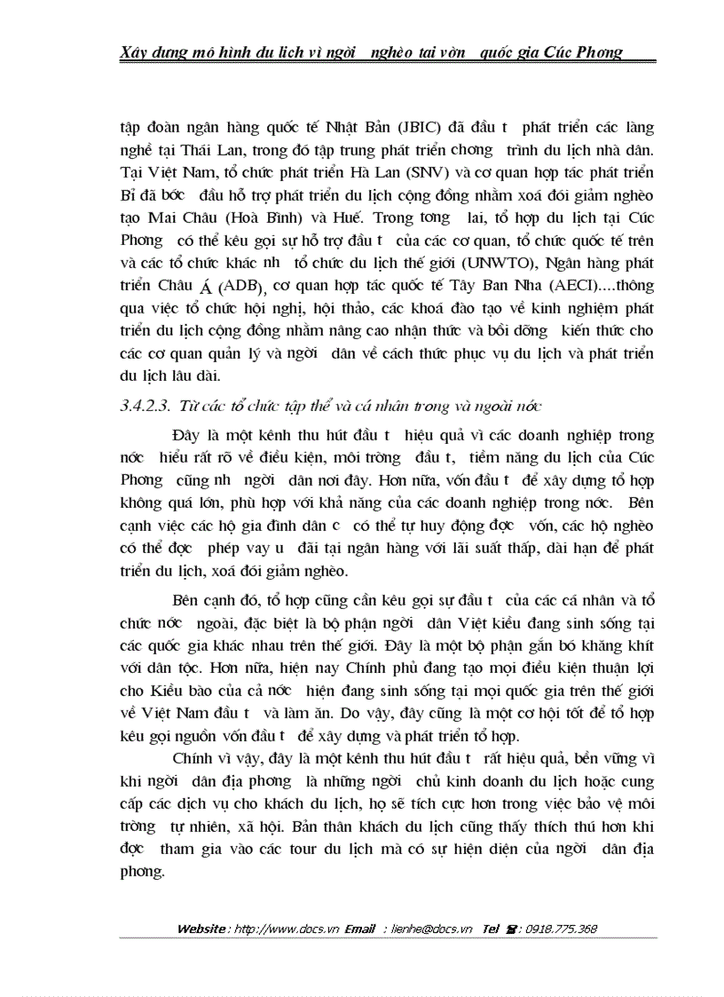 image for page Mô hình du lịch vì người nghèo tại vườn quốc gia Cúc Phương