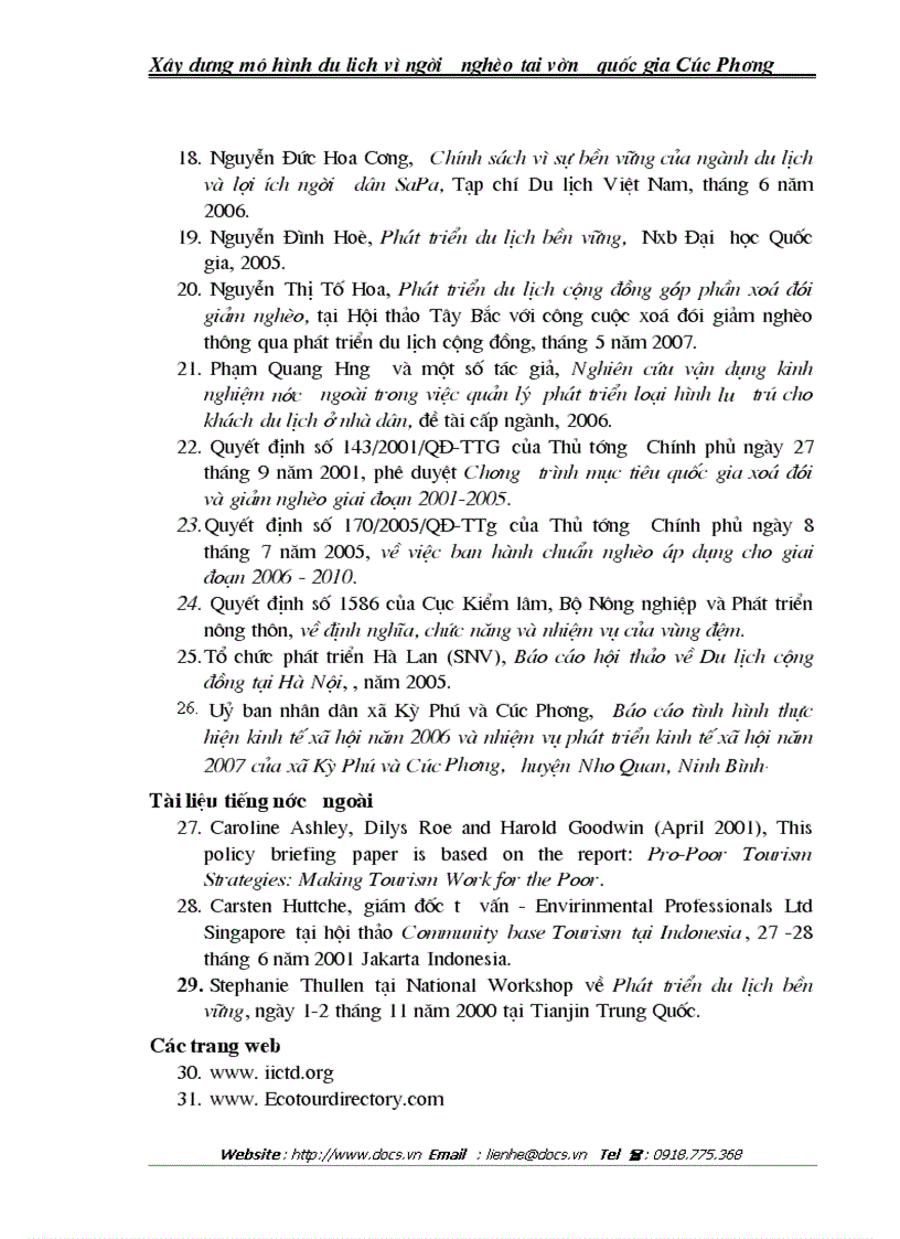 image for page Mô hình du lịch vì người nghèo tại vườn quốc gia Cúc Phương