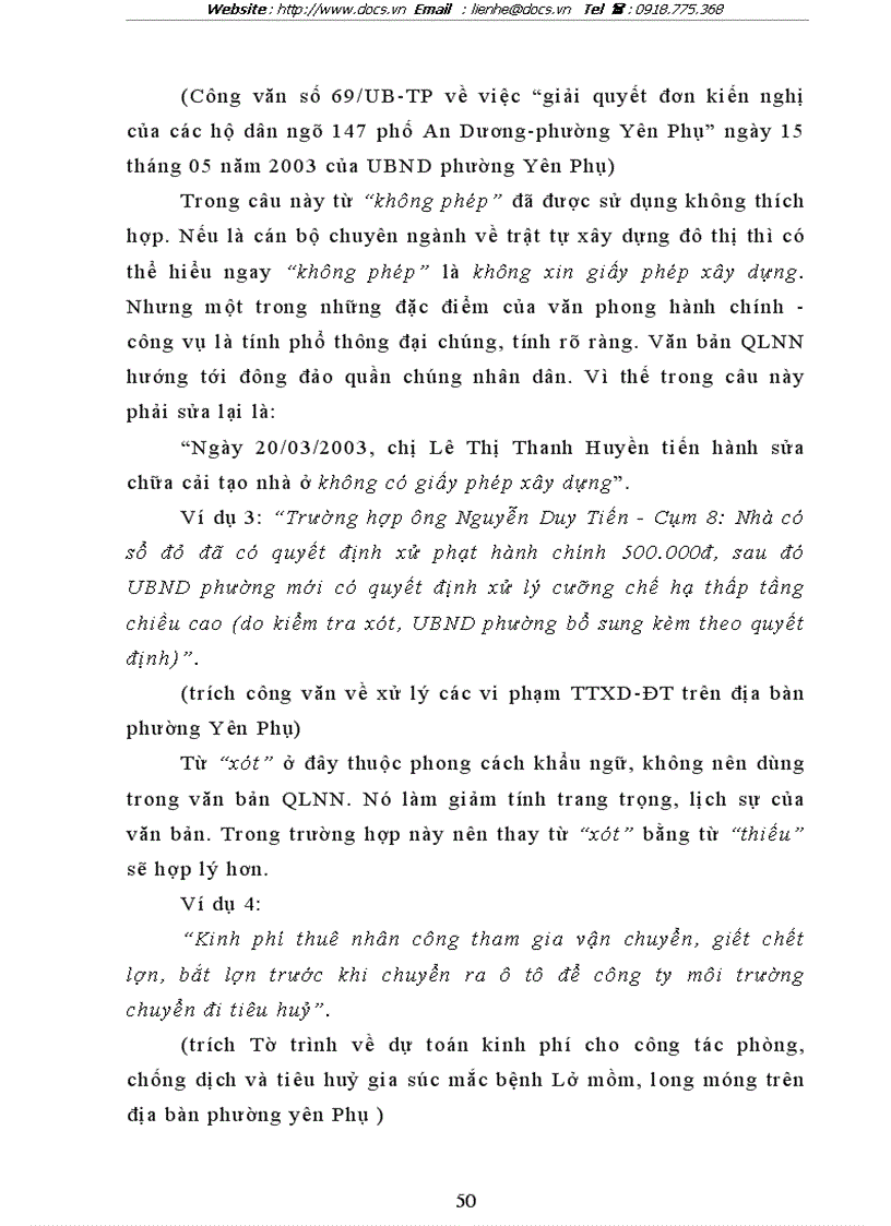 image for page Văn phong và ngôn ngữ văn bản quản lý nhà nước của Uỷ ban nhân dân phường Yên Phụ