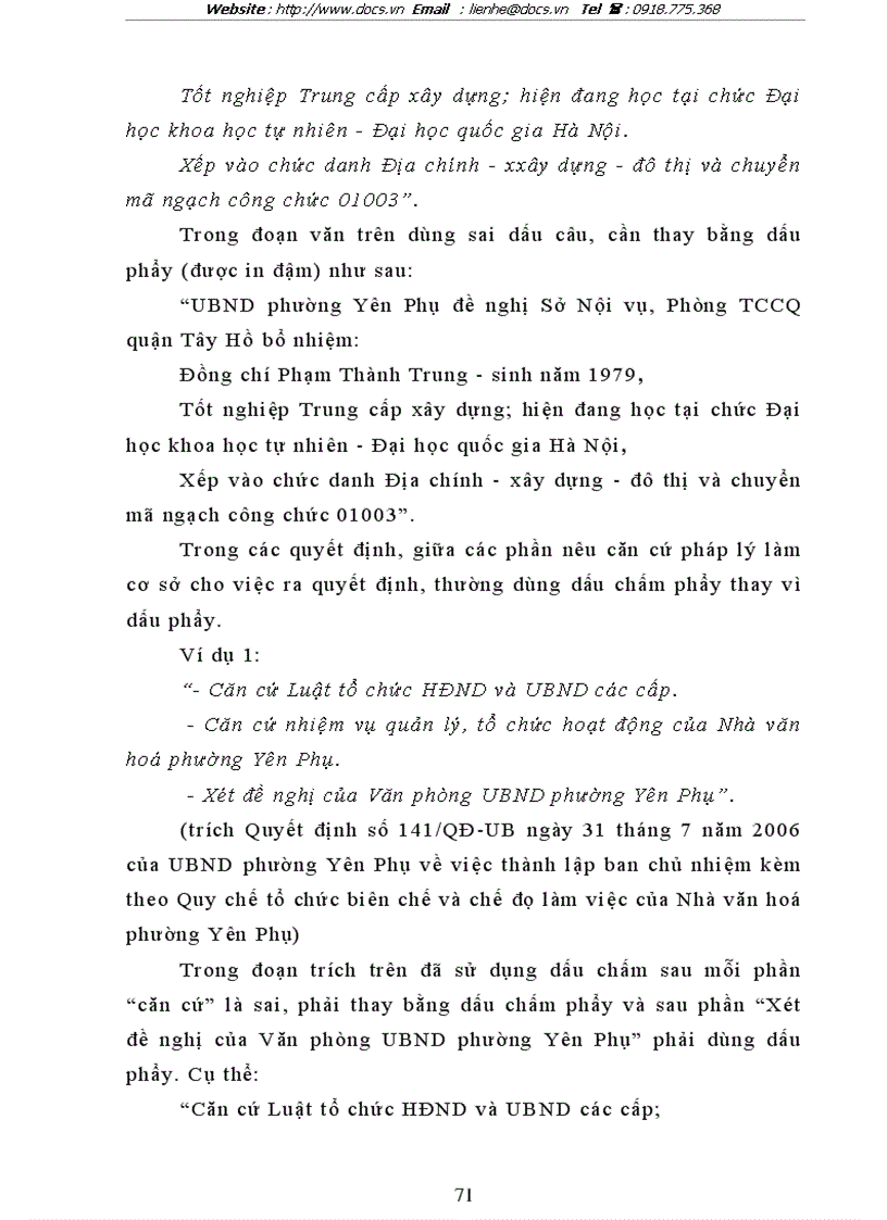 image for page Văn phong và ngôn ngữ văn bản quản lý nhà nước của Uỷ ban nhân dân phường Yên Phụ