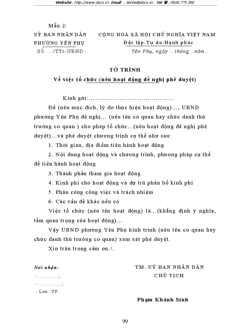 image for page Văn phong và ngôn ngữ văn bản quản lý nhà nước của Uỷ ban nhân dân phường Yên Phụ