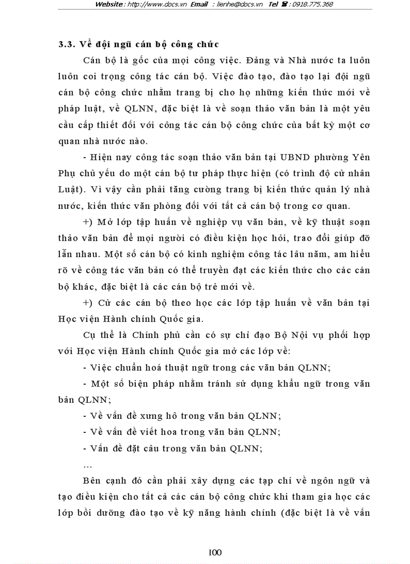 image for page Văn phong và ngôn ngữ văn bản quản lý nhà nước của Uỷ ban nhân dân phường Yên Phụ