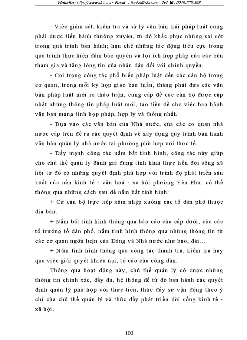 image for page Văn phong và ngôn ngữ văn bản quản lý nhà nước của Uỷ ban nhân dân phường Yên Phụ