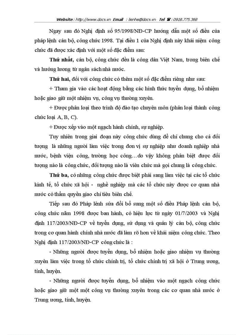 image for page Công tác đánh giá công chức qua thực tiễn tại UBND huyện Từ Liêm