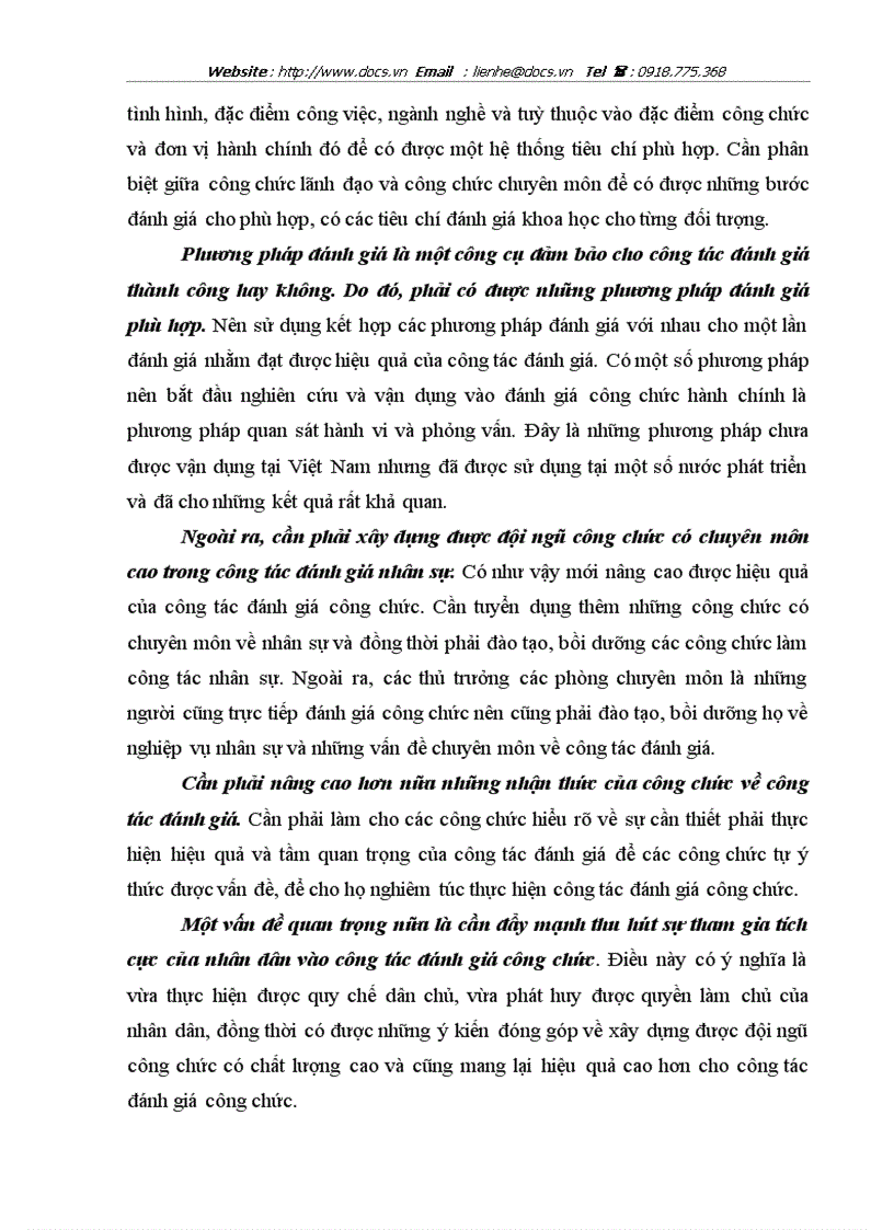 image for page Công tác đánh giá công chức qua thực tiễn tại UBND huyện Từ Liêm