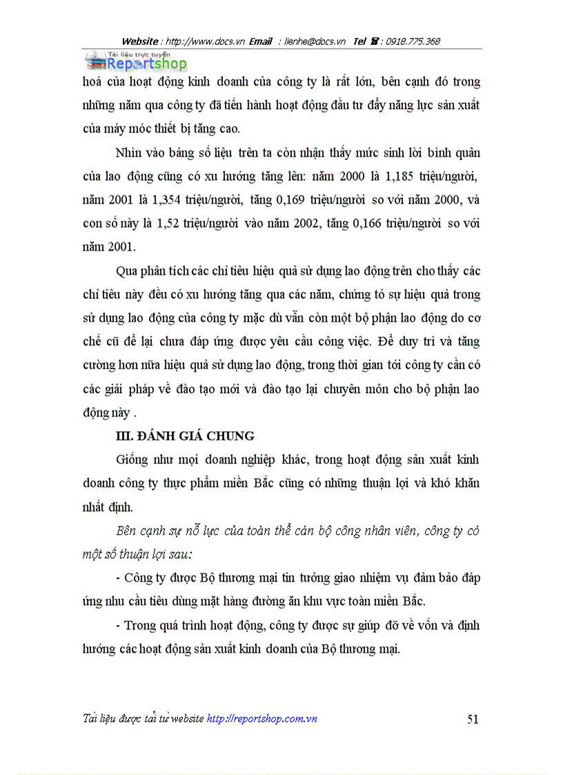 image for page Một số giải pháp nhằm nâng cao hiệu quả sản xuất kinh doanh tại Công ty Thực phẩm Miền Bắc