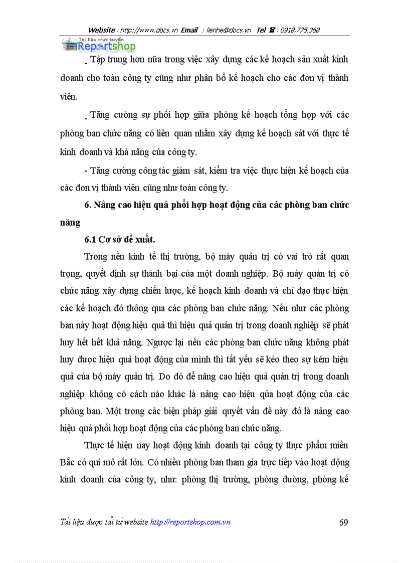 image for page Một số giải pháp nhằm nâng cao hiệu quả sản xuất kinh doanh tại Công ty Thực phẩm Miền Bắc