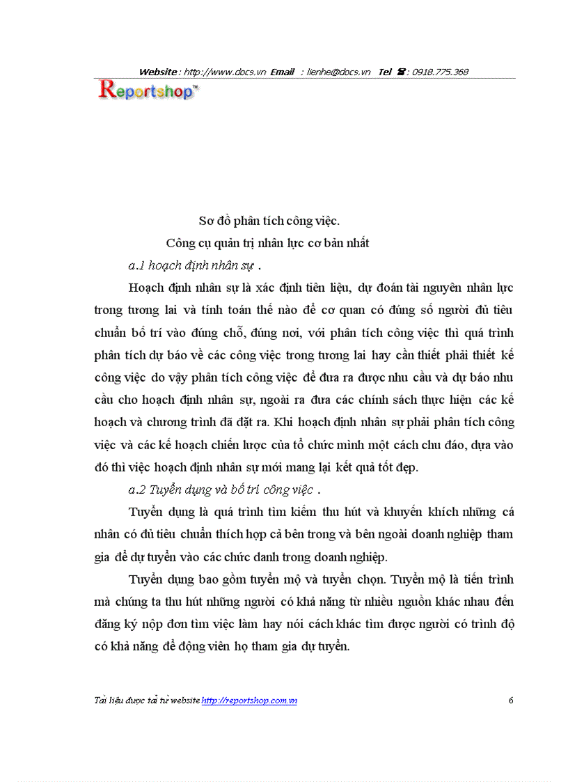 image for page Công tác phân tích công việc tại phòng TCTL của công ty Vật tư Vận Tải Xi Măng