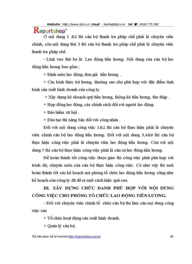 image for page Công tác phân tích công việc tại phòng TCTL của công ty Vật tư Vận Tải Xi Măng