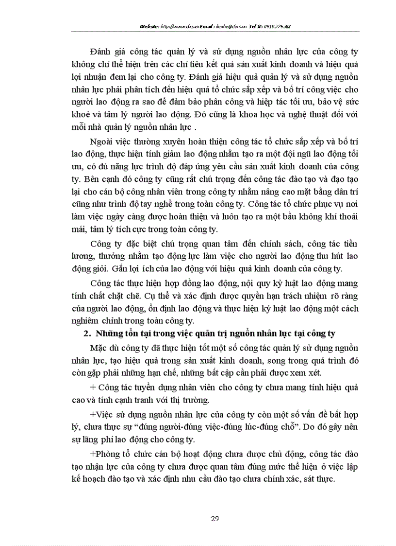 image for page Một số giải pháp nhằm nâng cao hiệu quả sử dụng nguồn nhân lực tại công ty cơ khí hà nội