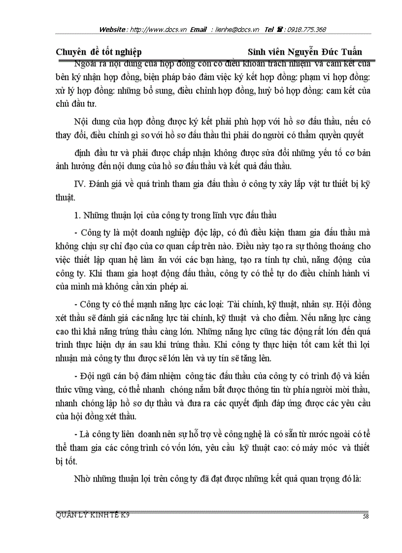 image for page Một số giải pháp nhằm nâng cao khả năng thắng thầu xây dựng ở Công ty xây lắp vật tư kỹ thuật Hà nội