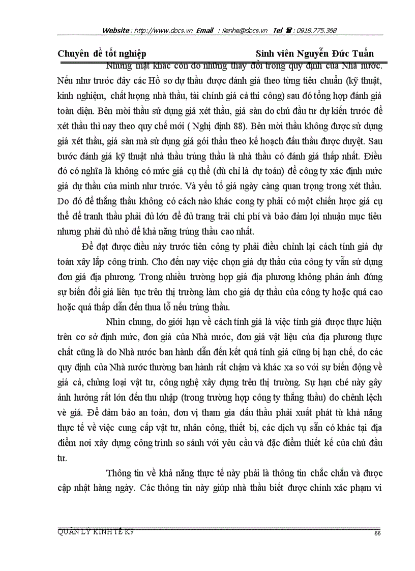 image for page Một số giải pháp nhằm nâng cao khả năng thắng thầu xây dựng ở Công ty xây lắp vật tư kỹ thuật Hà nội