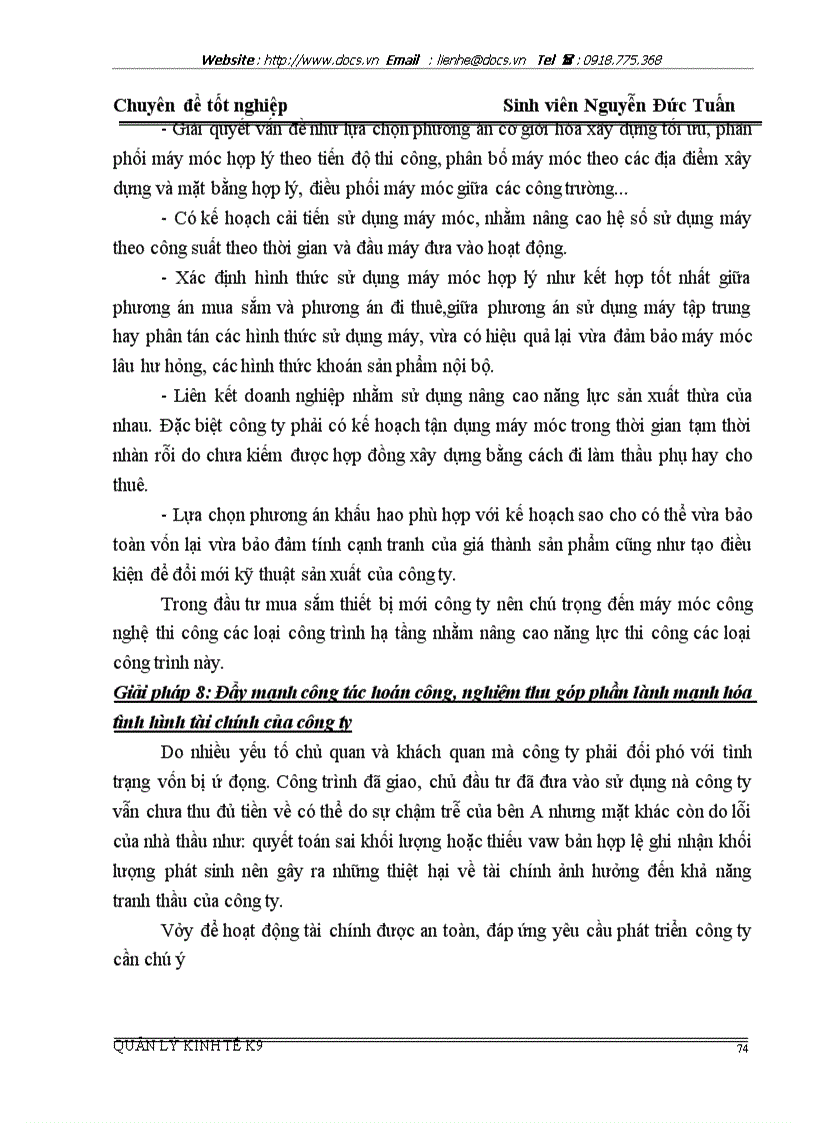 image for page Một số giải pháp nhằm nâng cao khả năng thắng thầu xây dựng ở Công ty xây lắp vật tư kỹ thuật Hà nội
