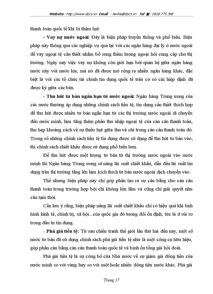 image for page Cán cân thanh toán quốc tế của việt nam