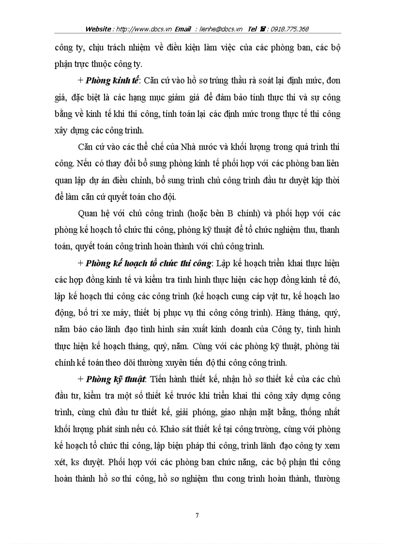 image for page Đặc điểm hoạt động sản xuất kinh doanh quy trình công nghệ và tổ chức sản xuất kinh doanh của công ty xây dựng công trình