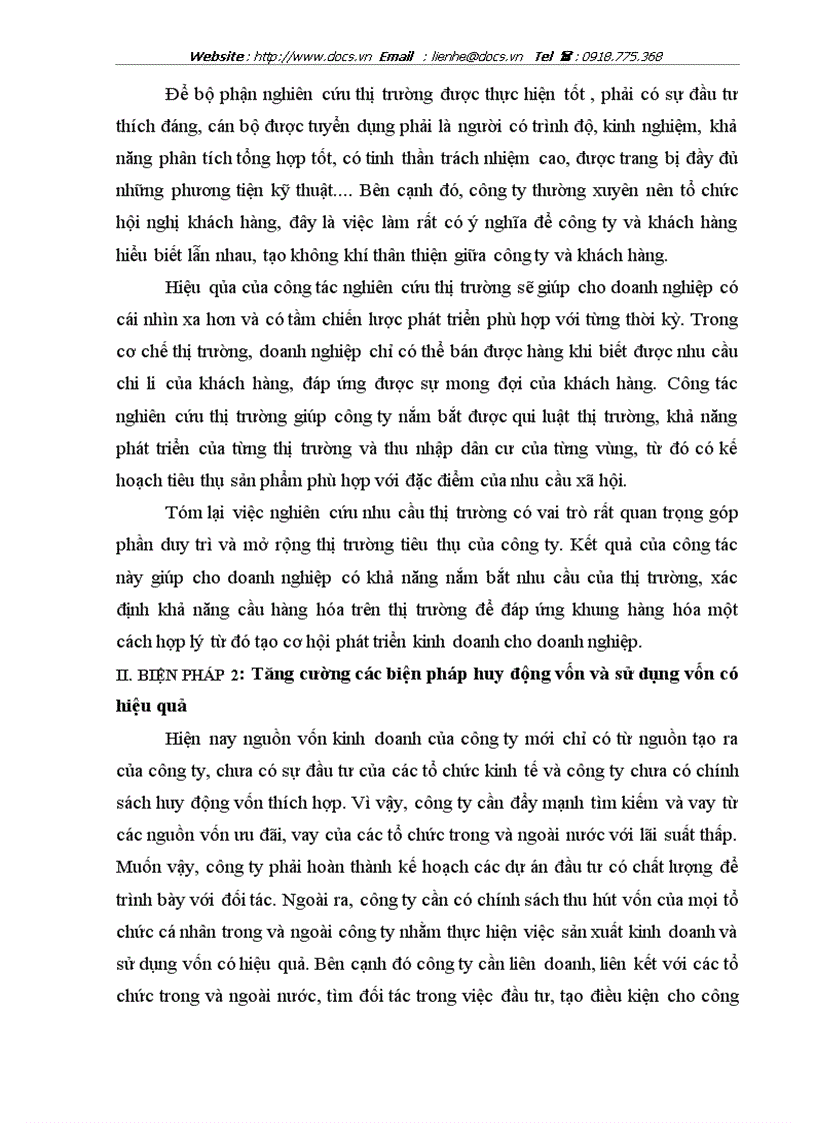 image for page Những biện pháp cơ bản góp phần duy trì và mở rộng thị trường tiêu thụ sản phẩm ở công ty tnhh teseco