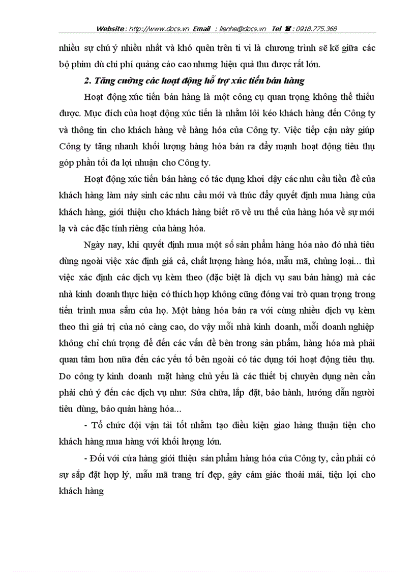 image for page Những biện pháp cơ bản góp phần duy trì và mở rộng thị trường tiêu thụ sản phẩm ở công ty tnhh teseco
