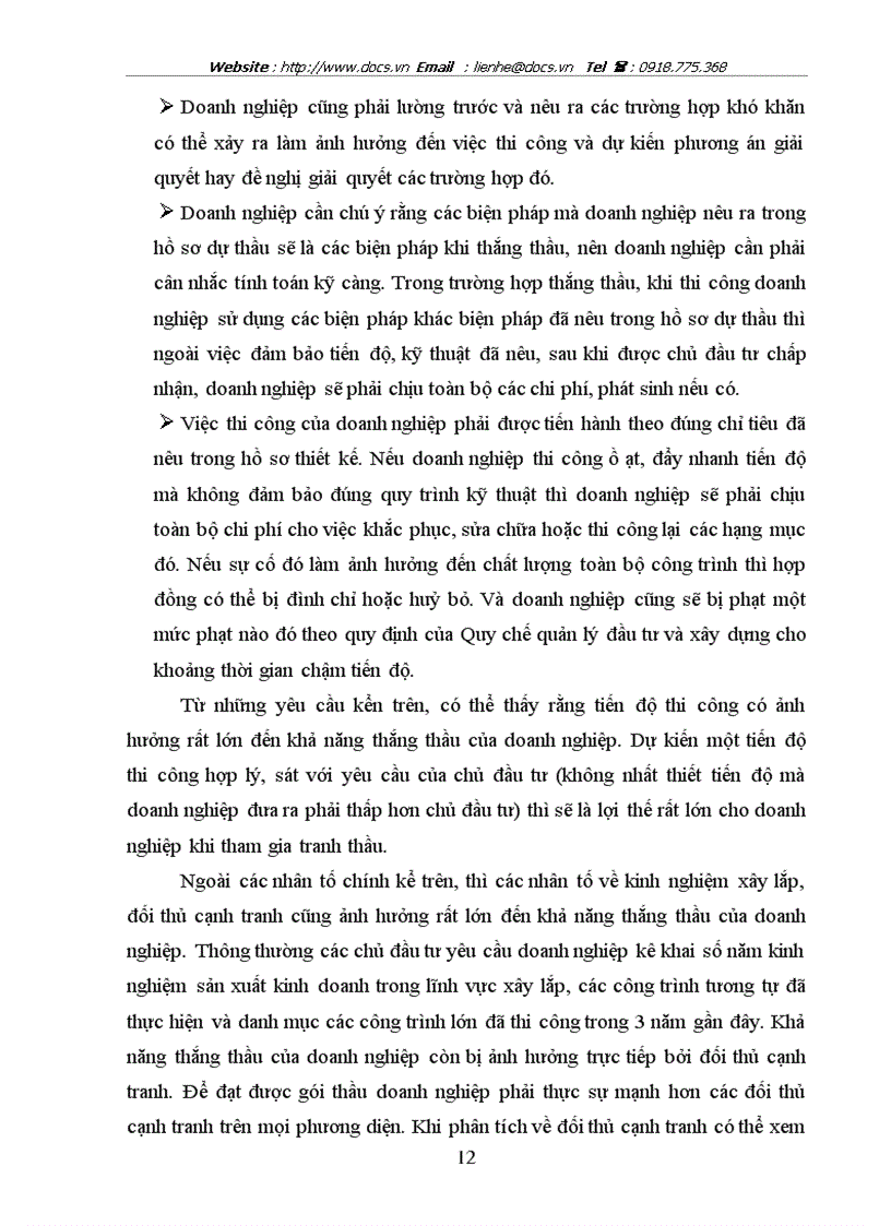 image for page Một số giải pháp nhằm nâng cao khả năng thắng thầu của công ty xây dựng hồng hà