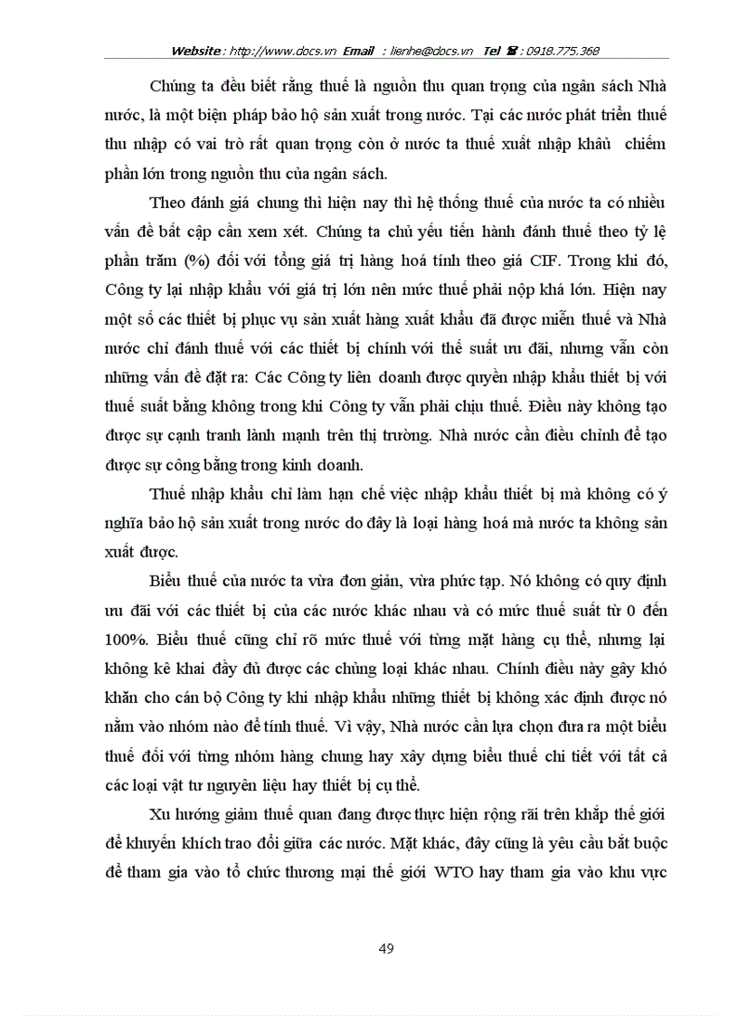 image for page Một số giải pháp nhằm đẩy mạnh hoạt động nhập khẩu tại công ty xuất nhập khẩu và kỹ thuật bao bì