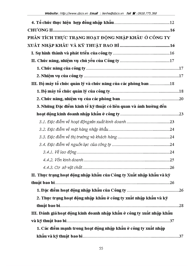 image for page Một số giải pháp nhằm đẩy mạnh hoạt động nhập khẩu tại công ty xuất nhập khẩu và kỹ thuật bao bì