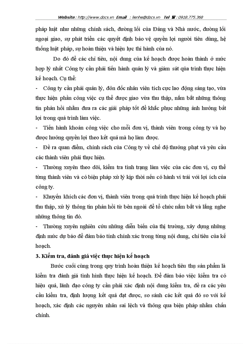 image for page Hoàn thiện công tác xây dựng kế hoạch tiêu thụ sản phẩm và biện pháp tổ chức thực hiện kế hoạch tiêu thụ sản phẩm
