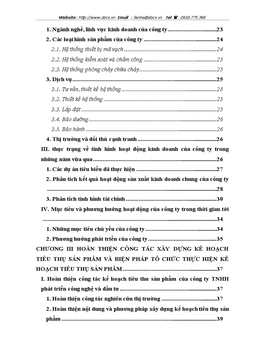 image for page Hoàn thiện công tác xây dựng kế hoạch tiêu thụ sản phẩm và biện pháp tổ chức thực hiện kế hoạch tiêu thụ sản phẩm