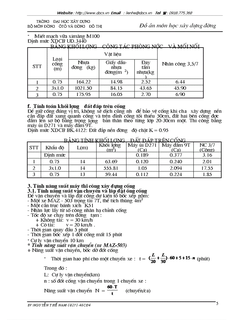 image for page Thiết kế tổ chức thi công trên tuyến
