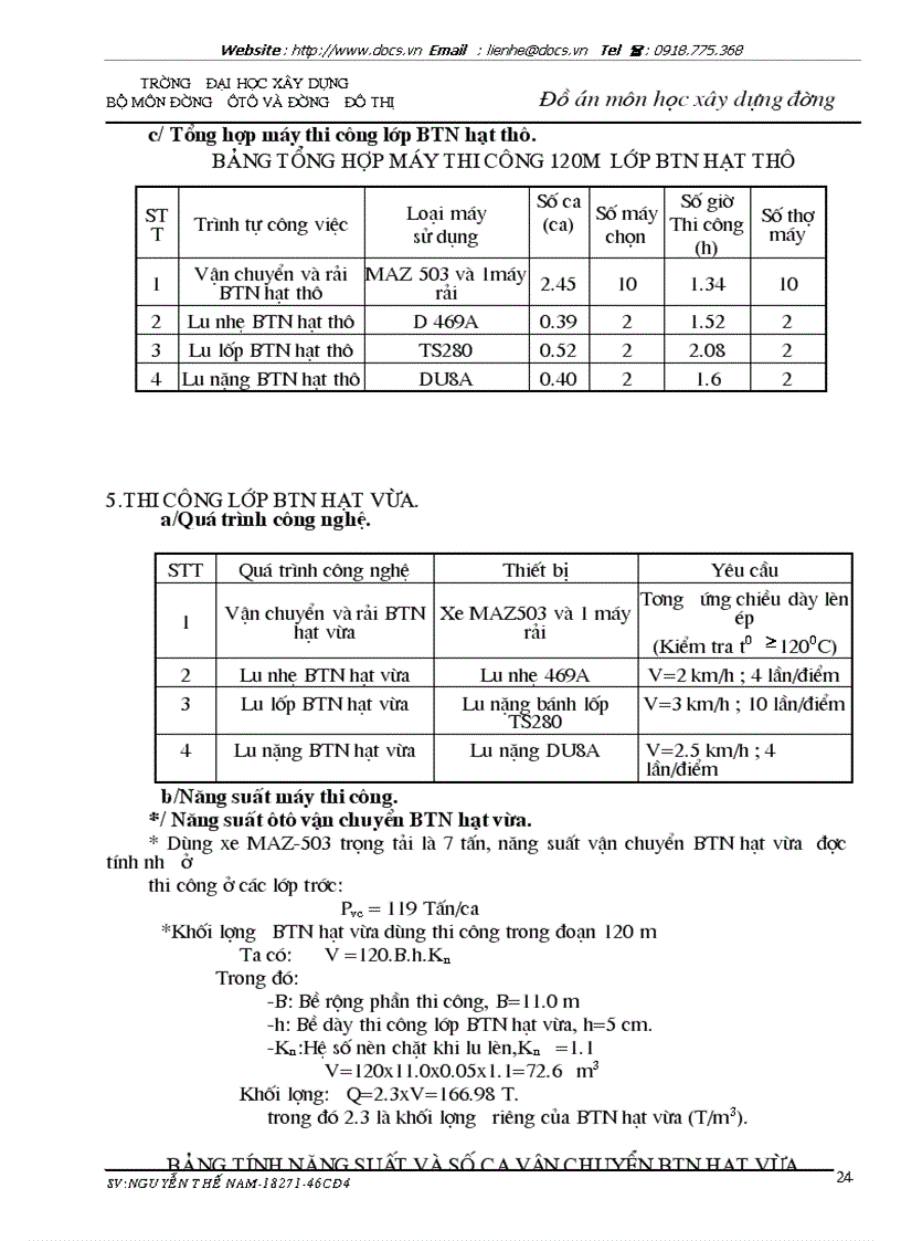 image for page Thiết kế tổ chức thi công trên tuyến