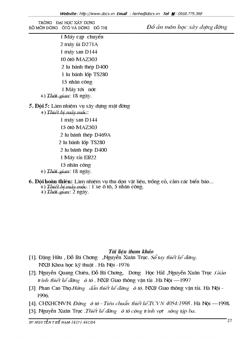 image for page Thiết kế tổ chức thi công trên tuyến