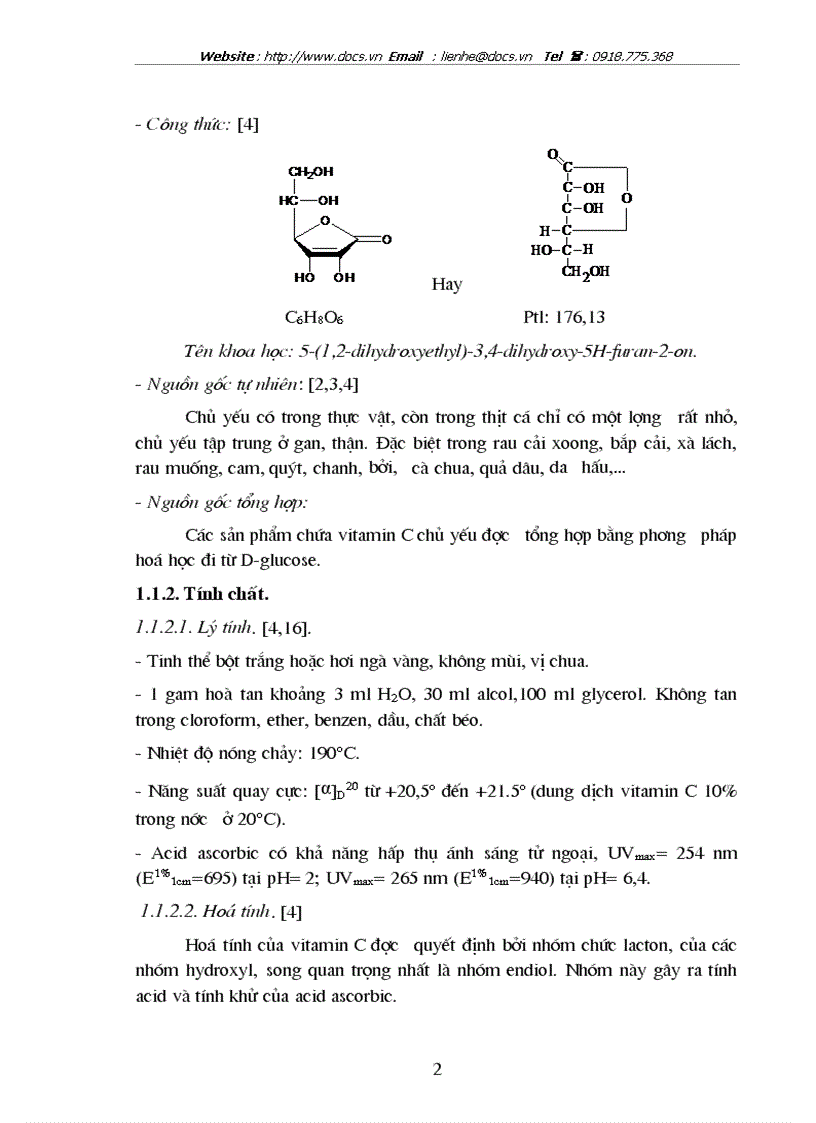 image for page Đánh giá chất lượng một số chế phẩm chứa vitamin C sản xuất trong nước lưu hành trên thị trường Hà Nội