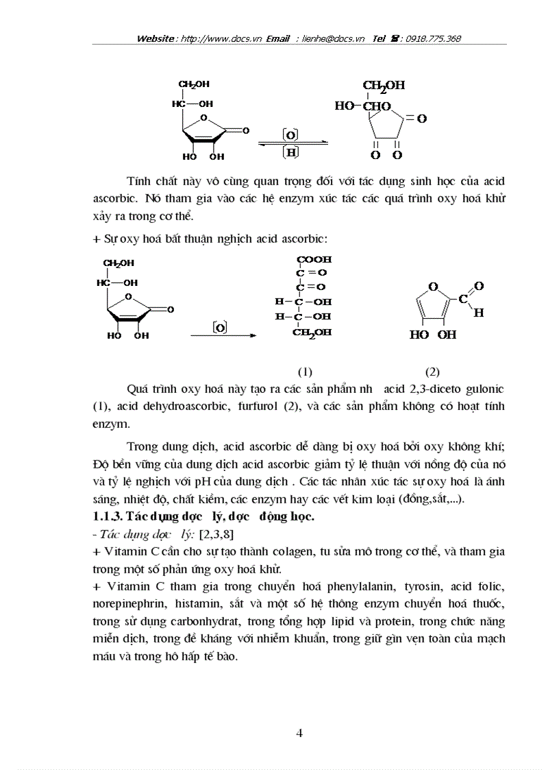 image for page Đánh giá chất lượng một số chế phẩm chứa vitamin C sản xuất trong nước lưu hành trên thị trường Hà Nội