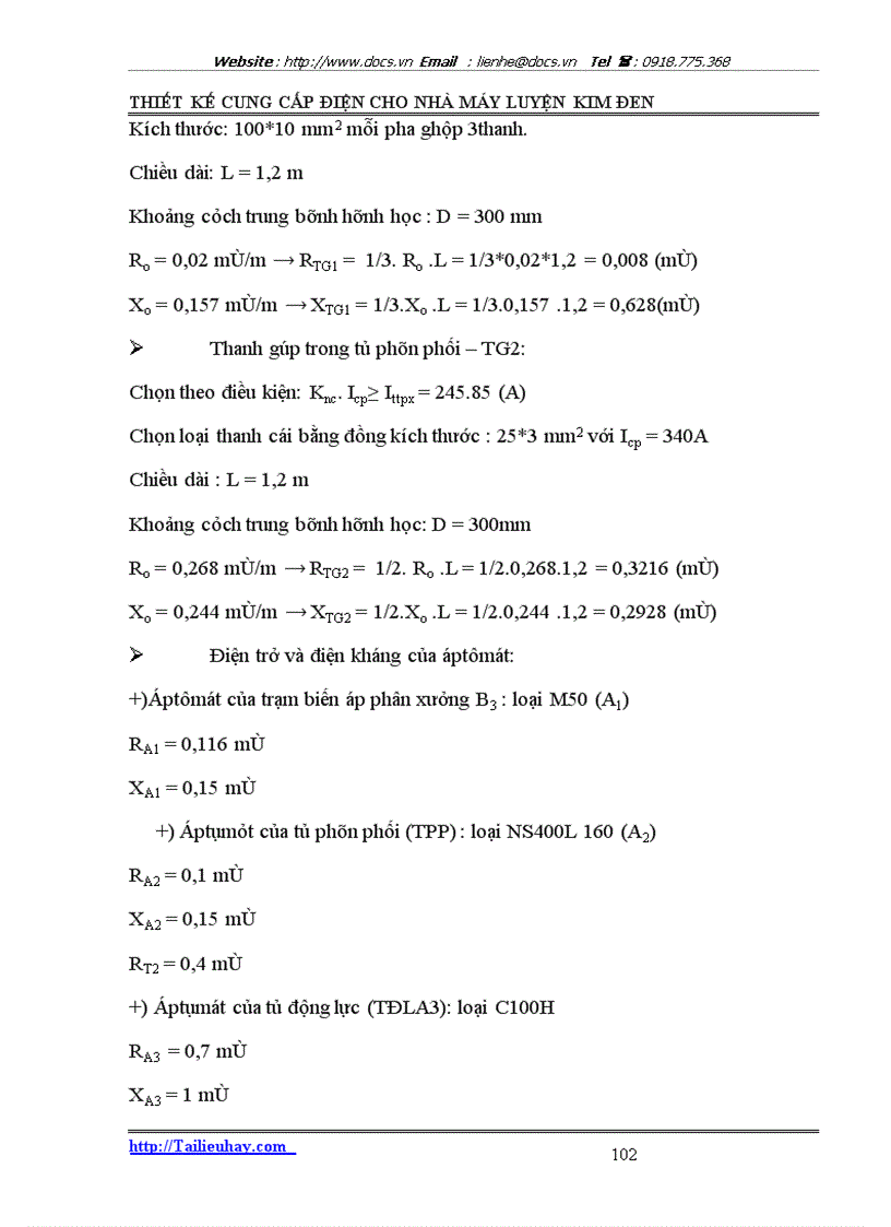 image for page Thiết kế hệ thống chiếu sáng chung của phân xưởng sữa chữa cơ khí