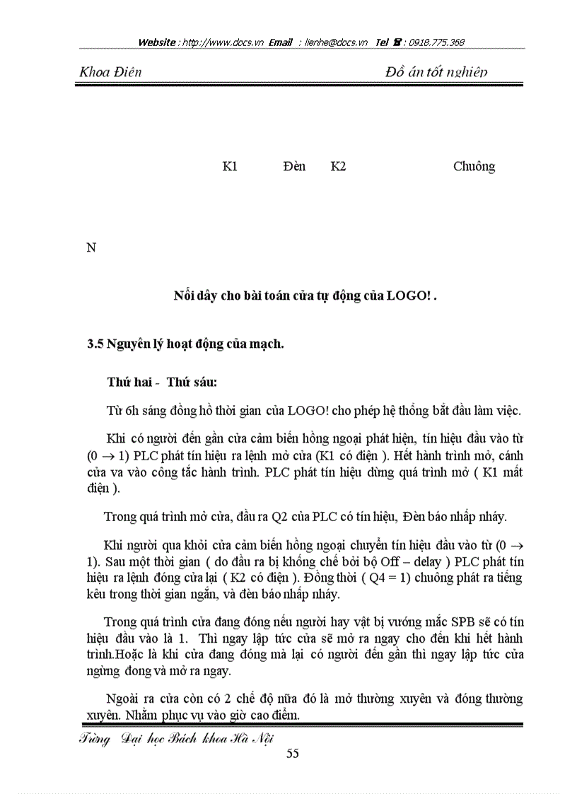 image for page Cửa tự động với modul LOGO