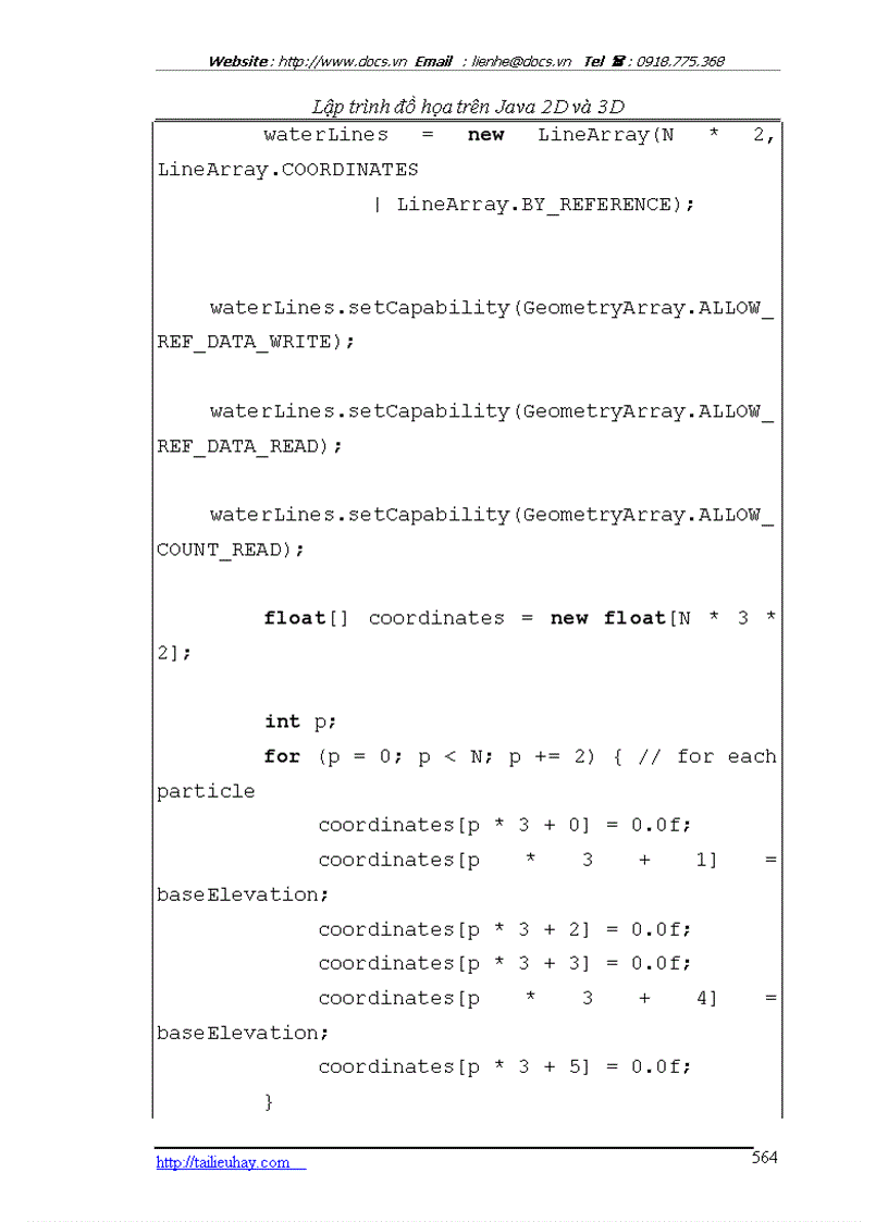 image for page Lập trình đồ họa với Java 3D