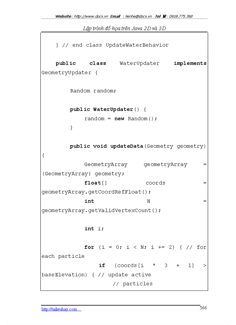 image for page Lập trình đồ họa với Java 3D