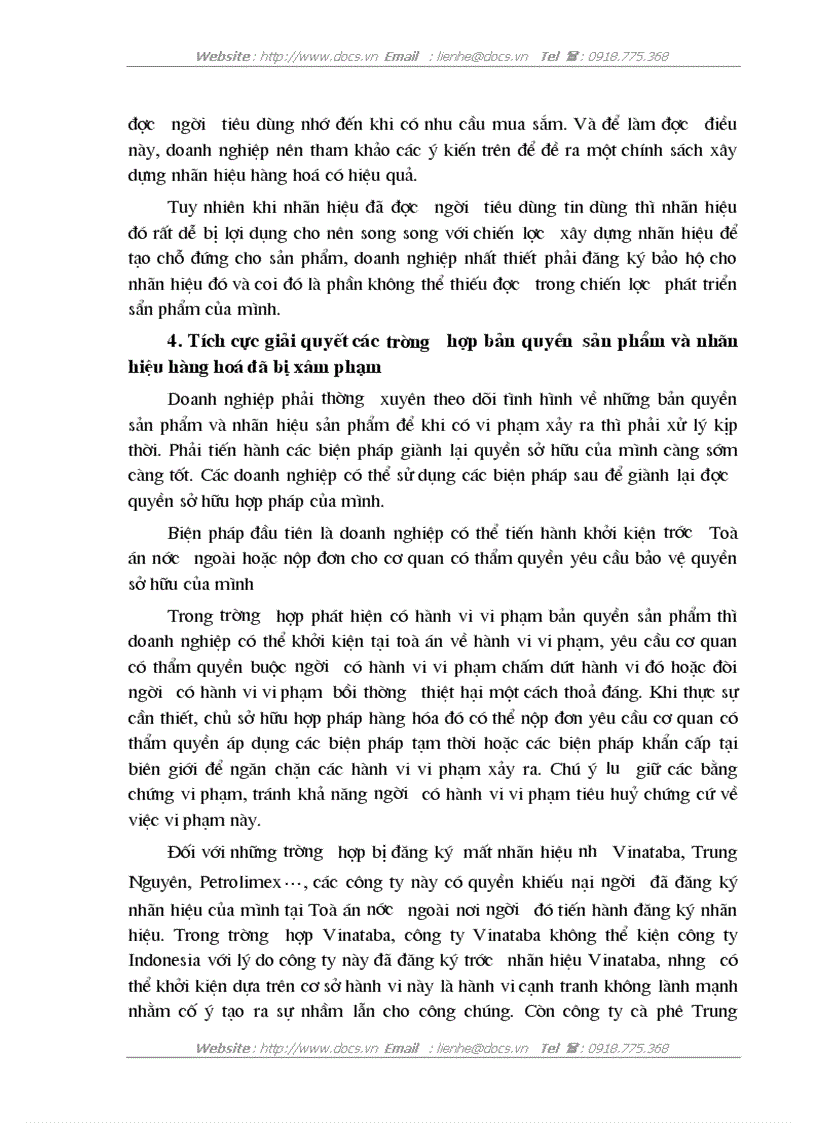 image for page Bản quyền sản phẩm và nhãn hiệu hàng hoá vấn đề cần quan tâm khi xuất khẩu hàng hoá ra thị trường nước ngoài