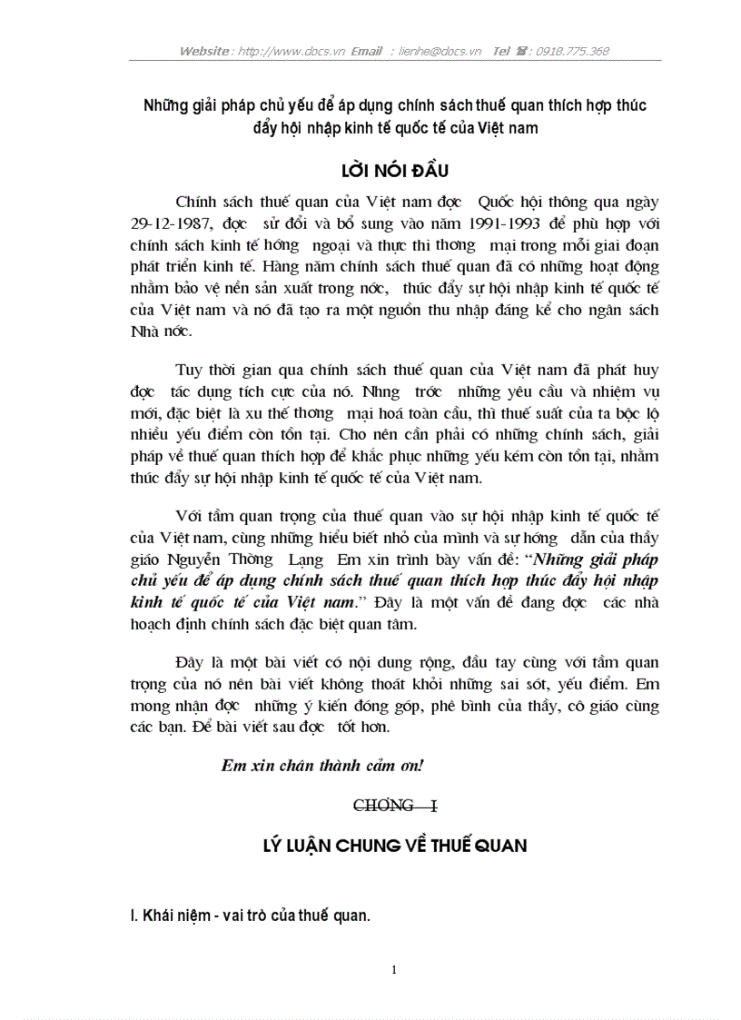 image for page Những giải pháp chủ yếu để áp dụng chính sách thuế quan thích hợp thúc đẩy hội nhập kinh tế quốc tế của Việt nam