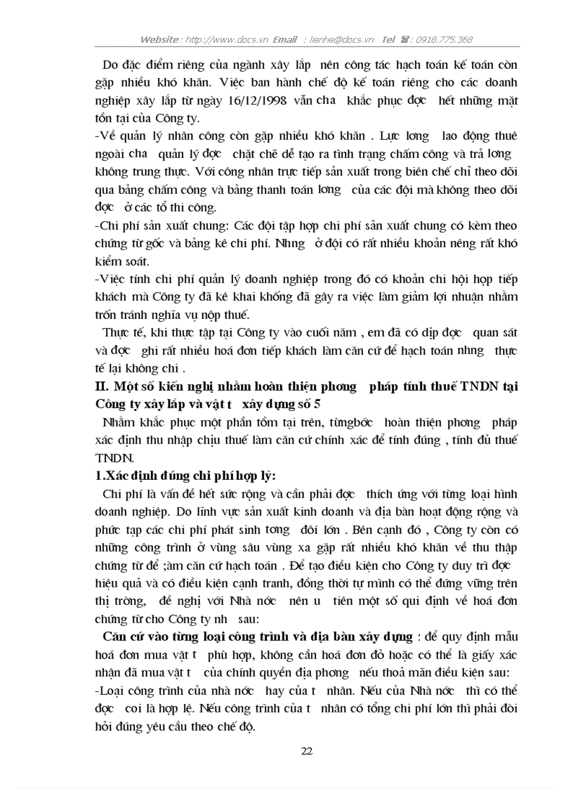 image for page Thuế thu nhập doanh nghiệp và một số yếu tố chi phí hợp lý cần được hoàn thiện để tính thuế thu nhập doanh nghiệp